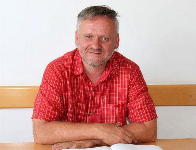 Christian Krumpeck, Spenglermeister und Inhaber der Spenglerei Krumpeck